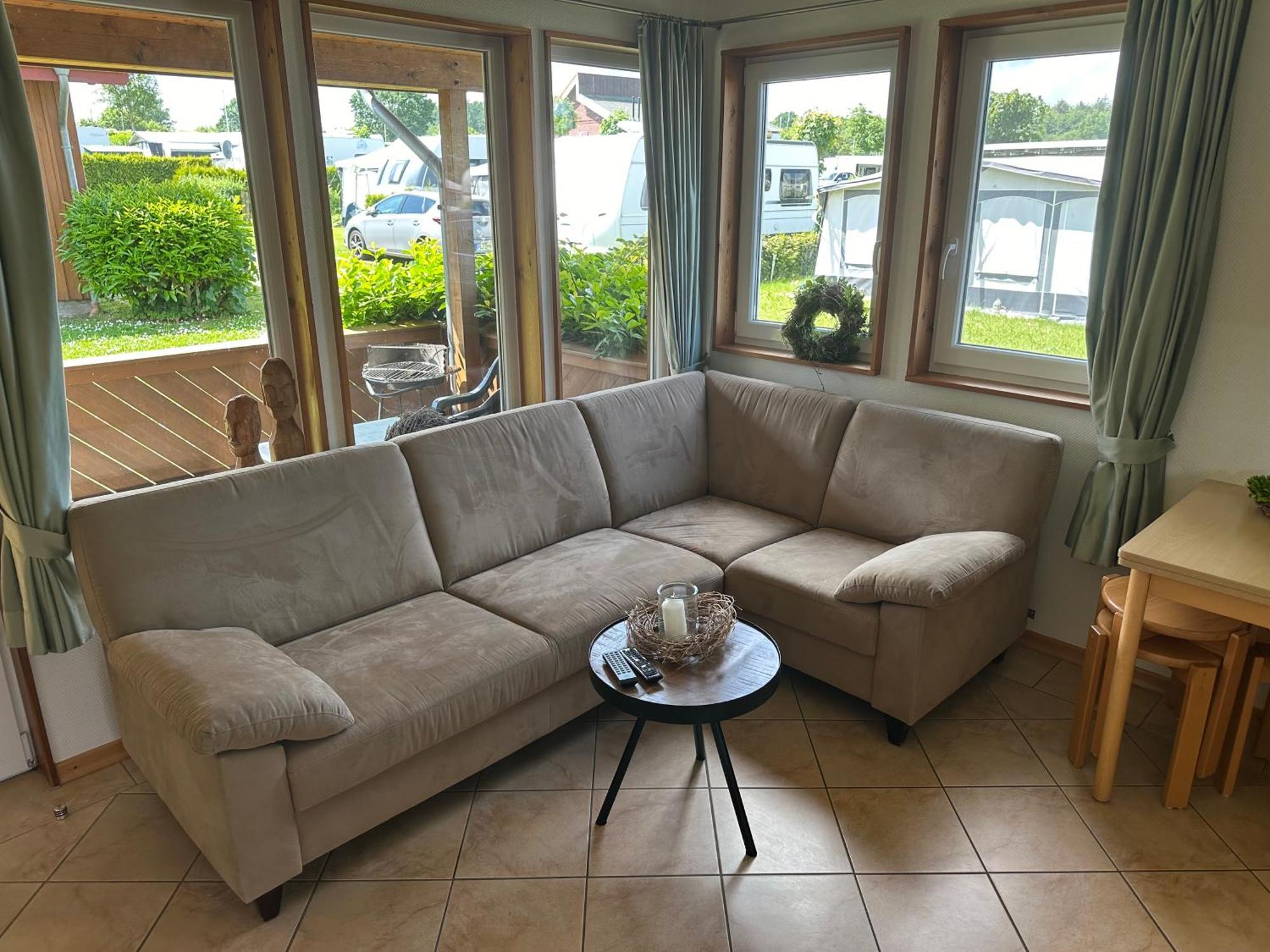 Ferienhaus 3 Campingpark Waldesruh Behrensdorf Eksteriør billede